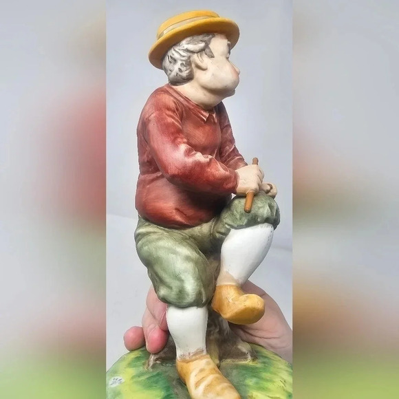 Royal Crown Arnart vintage ceramic golfer figurine breaking his club 2598 - Picture 6 of 10